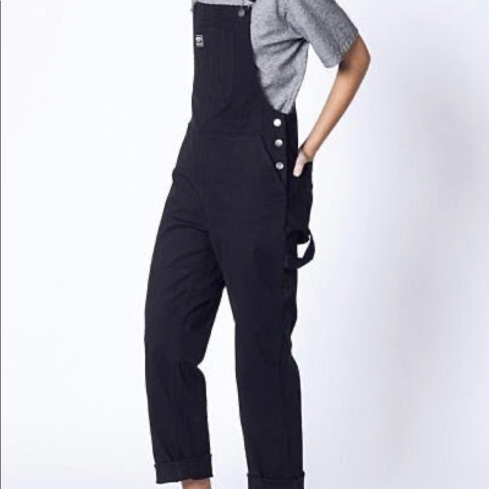 Wildfang Workwear Black Overalls size M